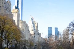 11D One57 And Time Warner Center From The Pond In Central Park Southeast